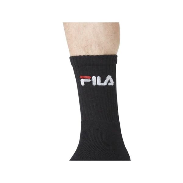Fila Strumpor Herr, Höga Strumpor Herr (12-pack) - Svart