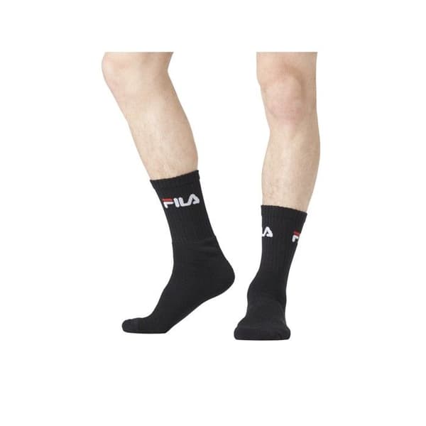 Fila Strumpor Herr, Höga Strumpor Herr (12-pack) - Svart