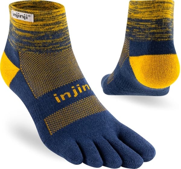 INJINJI TRAIL MIDWEIGHT CREW MID Moonlit, tåstrumpor