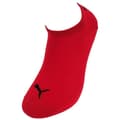 Miniatyrbild 2 av 4: Osynliga strumpor - Puma - Tunn röd/nyr/grå - 3 par - Broderad logo - Optimal komfort