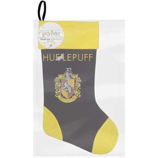Cinereplikor Harry Potter julstrumpor - 46 cm (Hufflepuff)