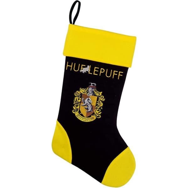 Cinereplikor Harry Potter julstrumpor - 46 cm (Hufflepuff)