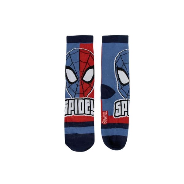 Strumpor - Spiderman - 4-pack - Flerfärgad - 75% Bomull - Bekväma och Hållbara