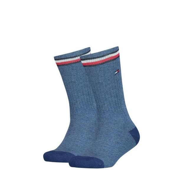 Tommy Hilfiger unisex strumpor - enkla, 2-pack