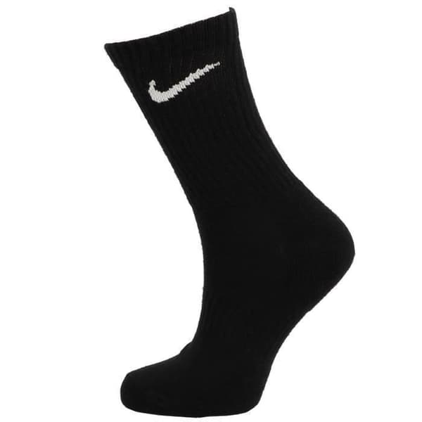 Nike Everyday svarta strumpor (3 par) Svart M