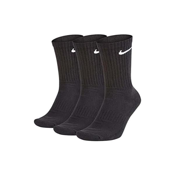 Nike Everyday svarta strumpor (3 par) Svart M