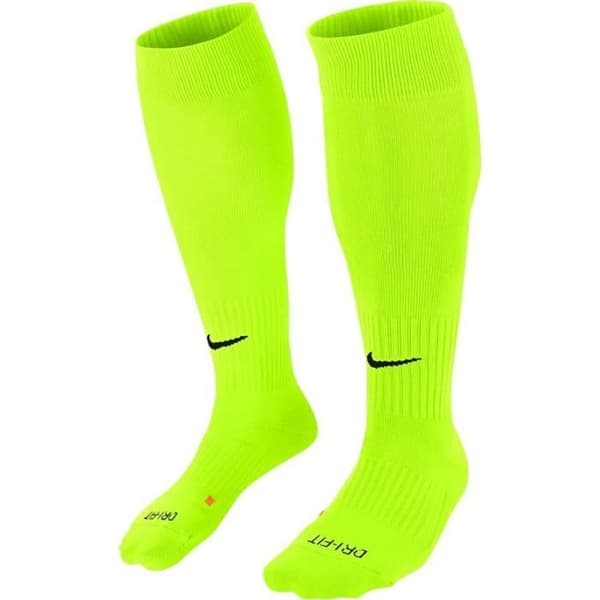Nike Classic II fotbollsstrumpor - Neongul | Storlek: 38-42