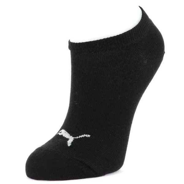 Osynliga strumpor - Puma - Tunn svart - 3-pack - Bekväma - Unisex