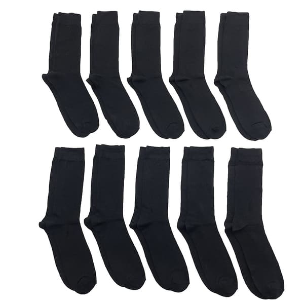 Bambu Strumpor 10 Par (Svart)