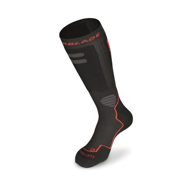 Chaussettes Rollerblade Högprestanda - svart/röd - L