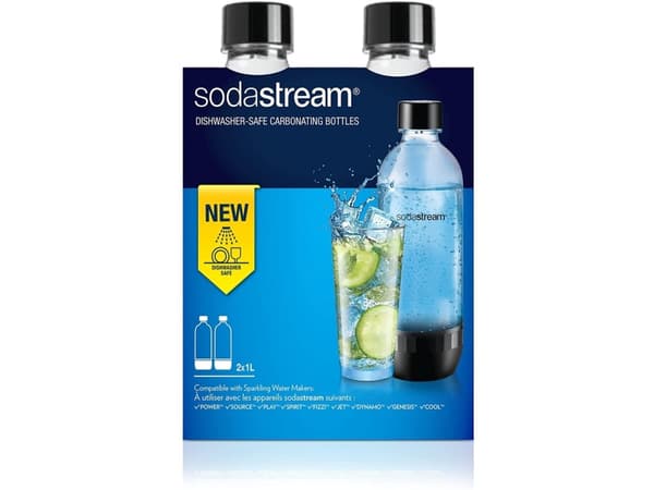 Sodastream 2 flaskor 1 liter