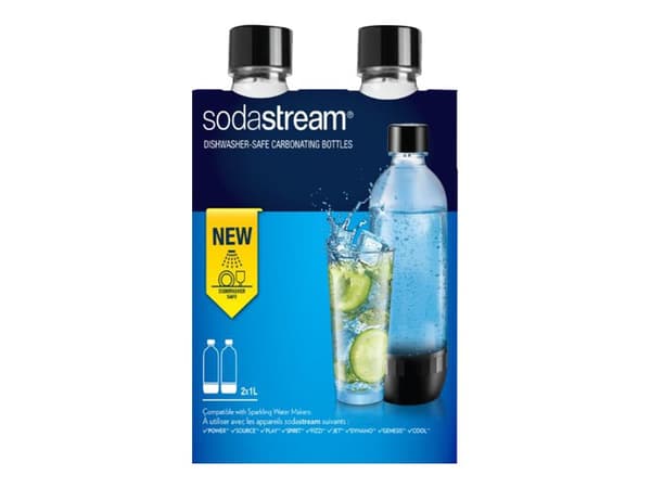 Sodastream 2 Flasker 1 Liter