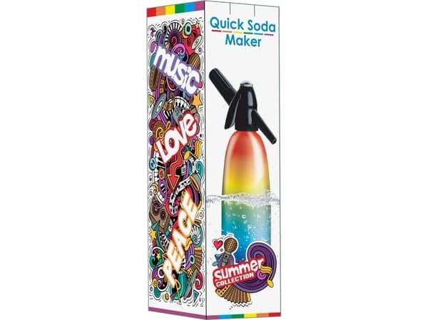 Art Saturator water trap QUICK SODA SA-01 rainbow 1L - summer edition