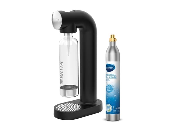 Brita sodaONE, Sort, Sølv, Polyetylentereftalat (PET), 129 mm, 240 mm, 450 mm