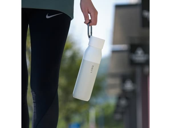 LARQ Active Loop, Drikkeflaskeholder, Hvit, Silikon, Rustfritt stål, LARQ Bottle PureVis, 1 stykker