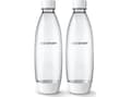 Miniatyrbild 2 av 5: Bottles SodaStream Fuse White (suited for SodaStream sparkling water makers), 2 x 1 l