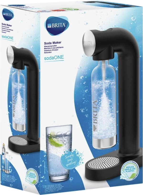 Brita SodaOne kolsyrare (svart)