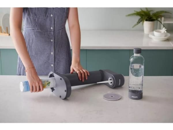 Philips ADD4901GR/10, Silver, Polyetentereftalat (PET), 1 l, 1 styck, 124,5 mm, 239,5 mm