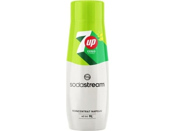SodaStream 7UP, Sitron, 440 ml, Klembar flaske, CE, 2 kcal, 0,5 kJ