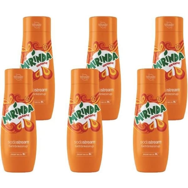 Juicekoncentrat - SODASTREAM - MIRINGA - 440ml - Paket med 6 - Apelsin