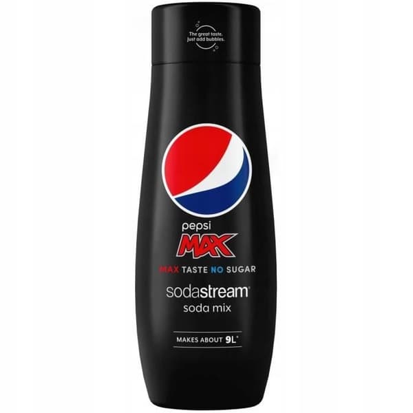 Sodasirap - Sodastream - Pepsi Max och 7UP Zero - 2x440mL - För 18L dryck