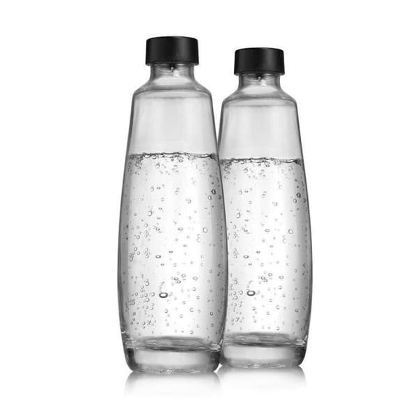 Glasflaska - SodaStream - DUO - 1L - Kompatibel med SodaStream - Lätt att rengöra