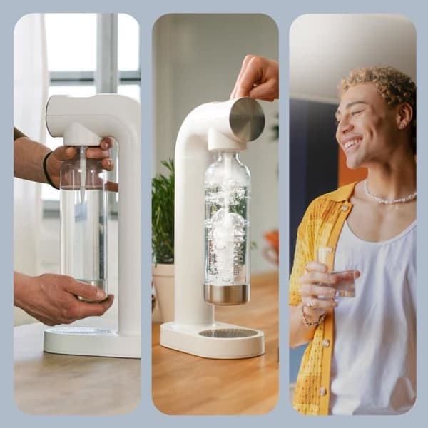 BRITA sodaONE kolvvattenkokare - vit