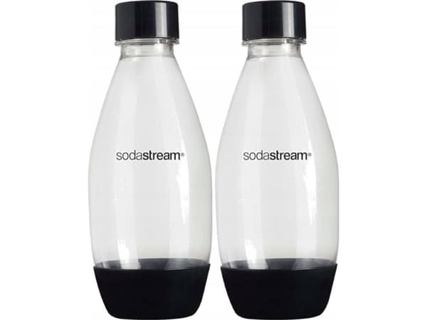 Sodastream DWS Fuse drinking bottle, 0,5L black, 2 pcs