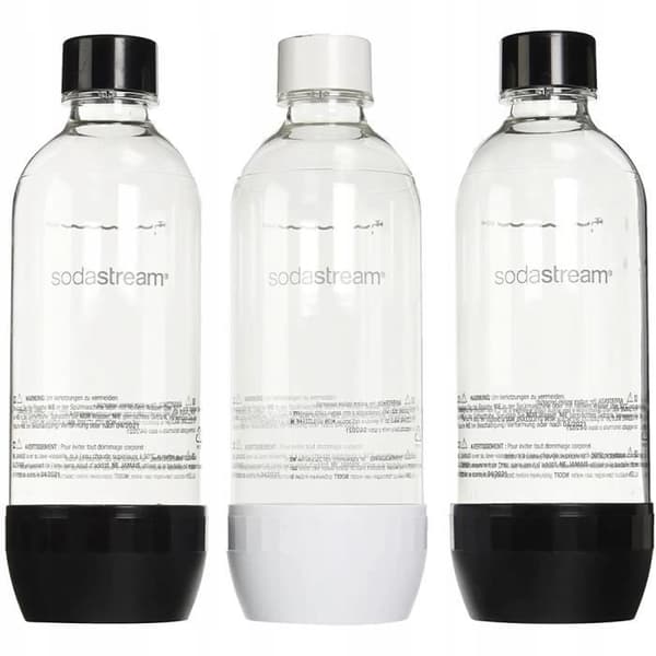 Set med 3 standard 1L Sodastream-flaskor