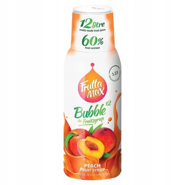 Fruttamax Persika och Cola Sirap Set 500ml