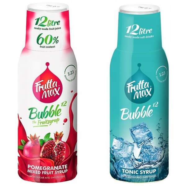 Fruttamax granatäpple och tonic sirap 500ml