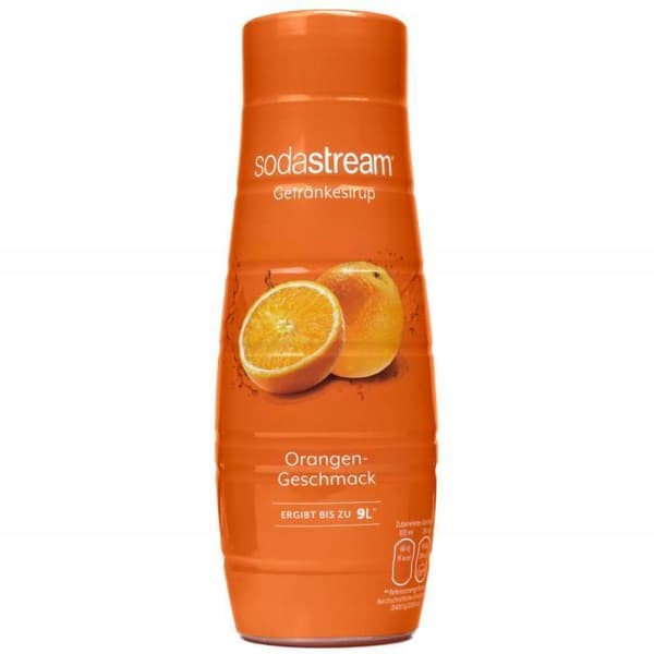 Sodastream Orange och Lipton grönt te sirapsset 440ml