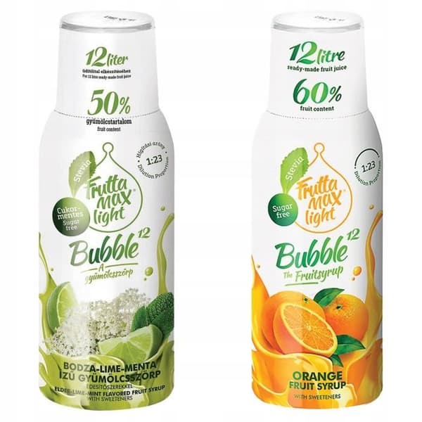 Fruttamax Lime Mięta Bez Pomarańcz Light 500ml