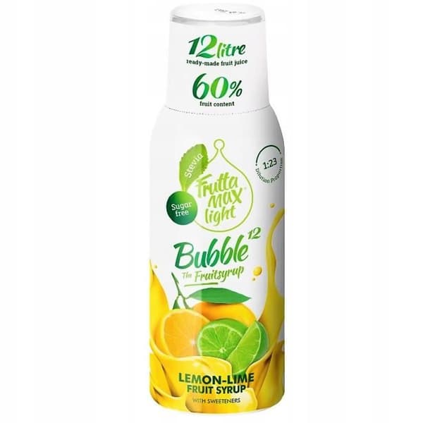 Fruttamax citron lime och mango sirap 500ml