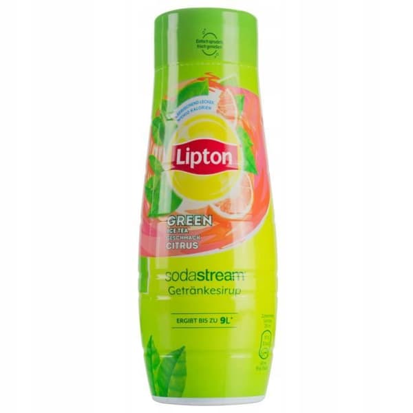 Sirap för Sodastream Isotonic och Lipton Green Tea 440ml
