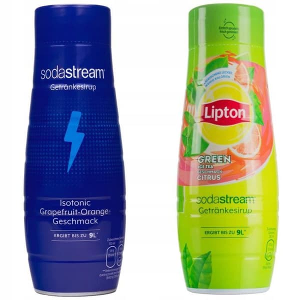Sirap för Sodastream Isotonic och Lipton Green Tea 440ml