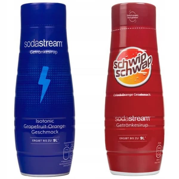 Sirap för Sodastream Isotonic och Schwip Schwap Orange 440ml