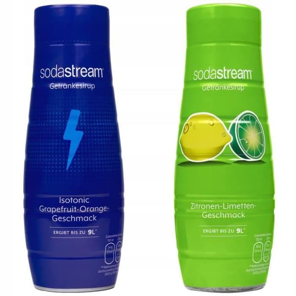 Sirap för Sodastream Isotonic och Lemon Lime 440ml