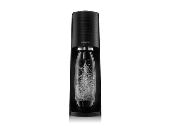 SodaStream Terra, Musta, Muovi, 1 L, 60 L, 134 mm, 198 mm