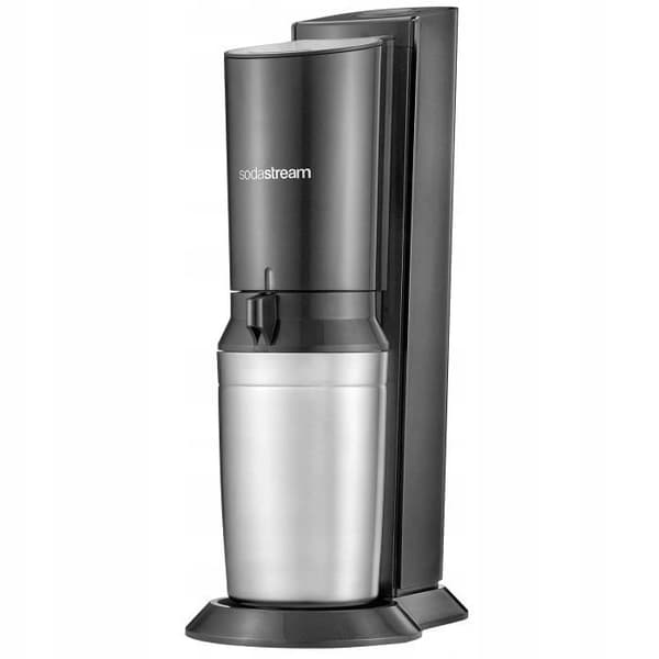 Sodamaskin - Sodastream - Crystal 3.0 - Svart - 0,6 l glaskaraff - Rapid CO2