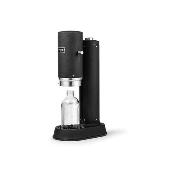 Sodamaskin - Aarke - Carbonator Pro - Matt svart - Rostfritt stål - Push-to-Lock-funktion