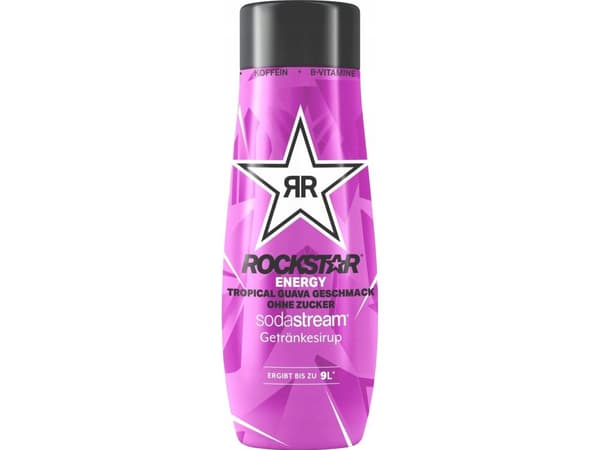 Rockstar Energy Guava Zero Sockersmak SodaStream sirap, 440ml