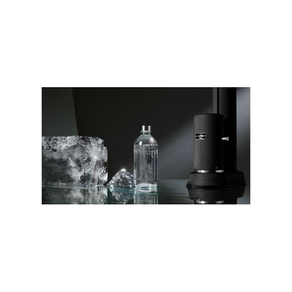 Sodamaskin - Aarke - Carbonator Pro - Matt svart - Rostfritt stål - Push-to-Lock-funktion