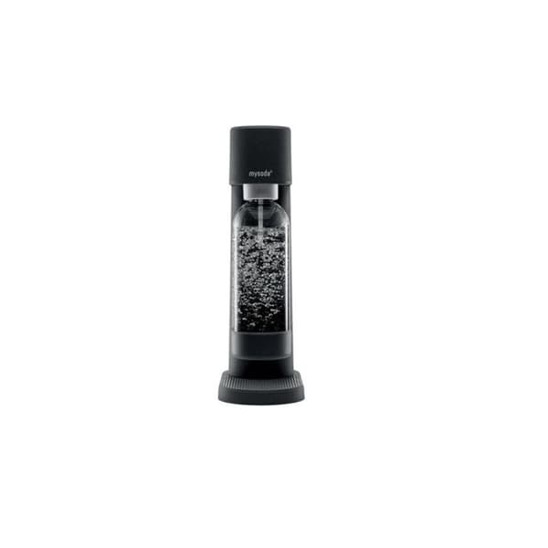 Mysoda Pack vattenkolsyremaskin + 1l flaska - svart - EUR-WD002F-B-FR