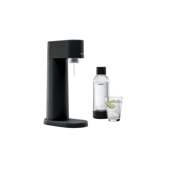 Mysoda Pack vattenkolsyremaskin + 1l flaska - svart - EUR-WD002F-B-FR