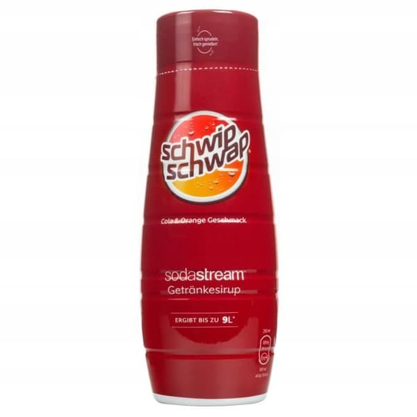 Sirapsset för Sodastream Rockstar Energy Zero och Schwip Schwap Cola Orange