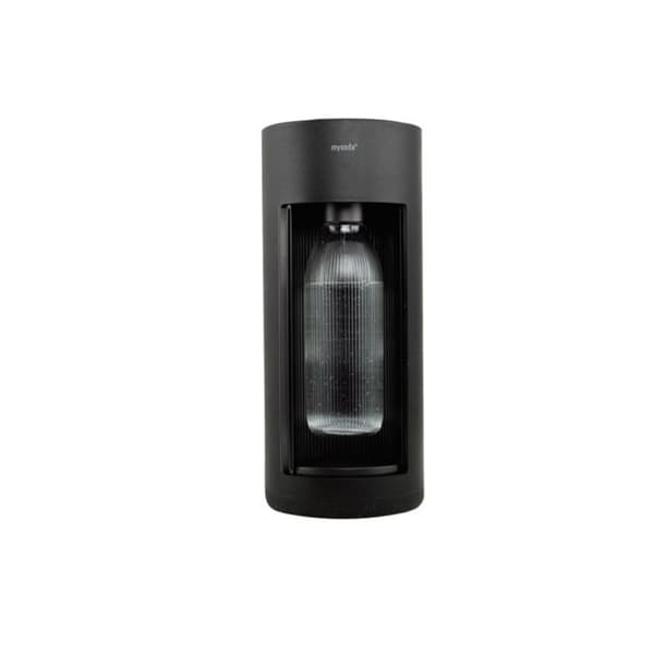 Mysoda Kolsyrningsmaskin + 2 flaskor svart - GL004F-B-FR