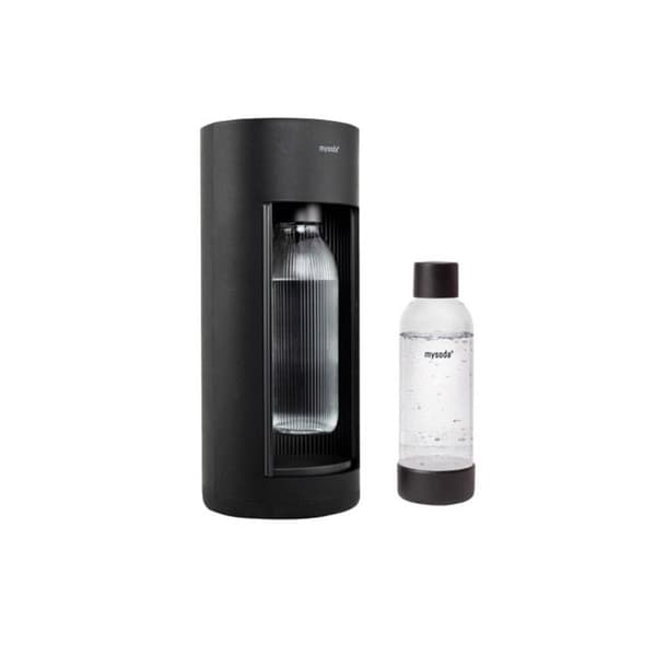 Mysoda Kolsyrningsmaskin + 2 flaskor svart - GL004F-B-FR