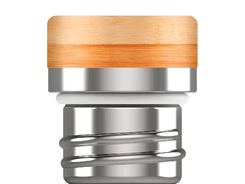 SIGG 9000.30, Skrukork til drikkeflaske, Stål, Tre, 1 stykker