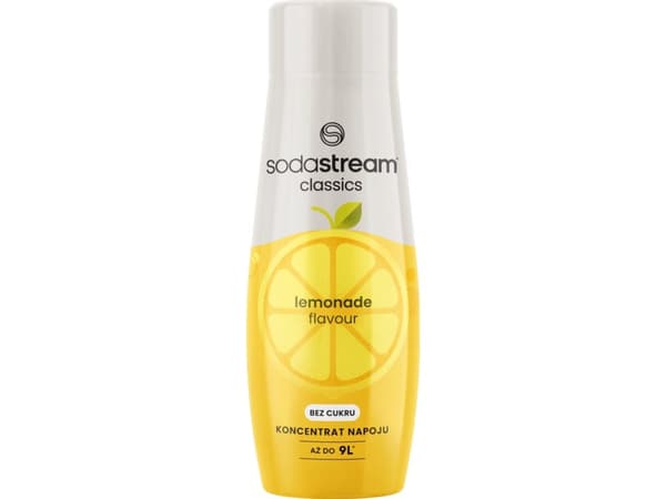 SodaStream sitron uten sukker sirup 440ml sirup for SodaStream